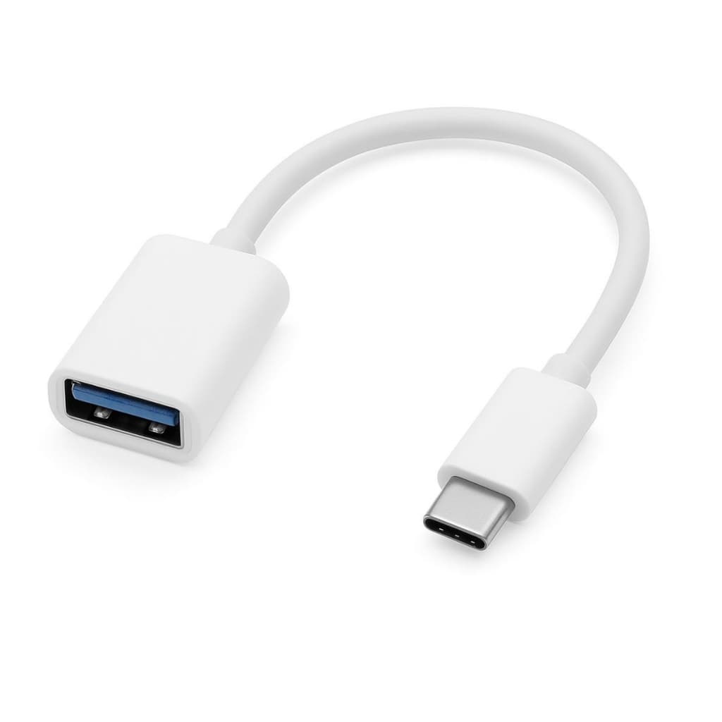 Cabo Adaptador Otg Usb C Para Pendrive Celular Mouse Conexão Rápida