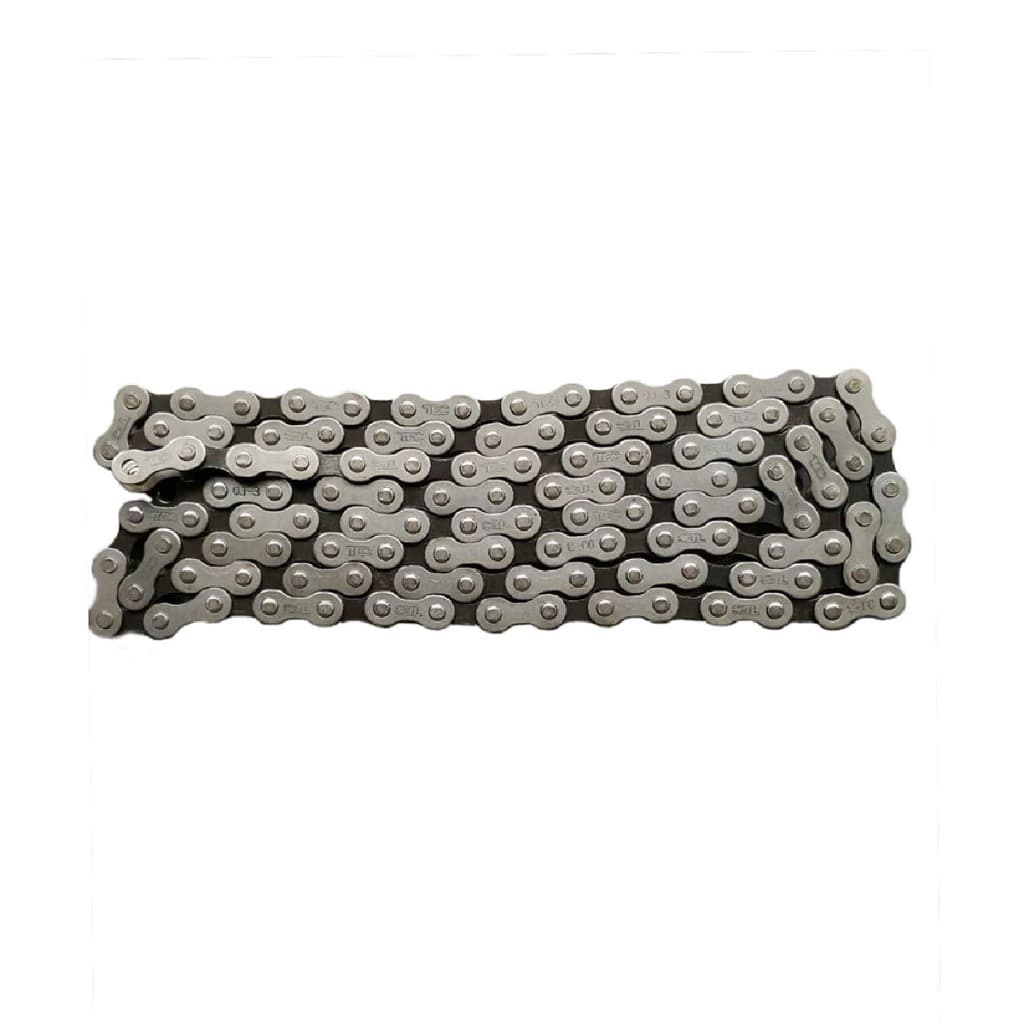 Corrente Grossa 1 Velocidade 1/2 X 1/8 Com 114 Elos C410 Prata