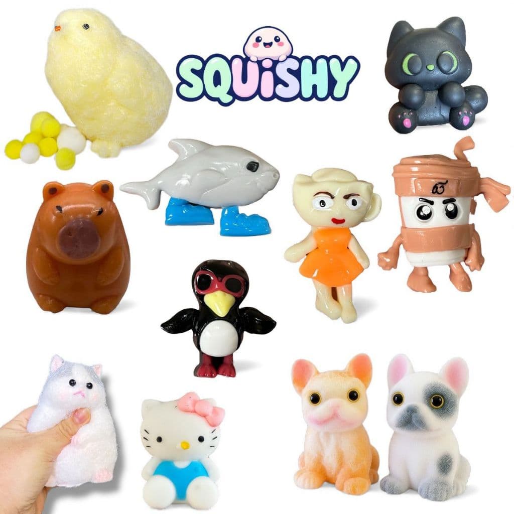 Brinquedos Taba Squishy De Aperto Gatinho Pintinho Cat Soft Squeeze para Alívio De Estresse
