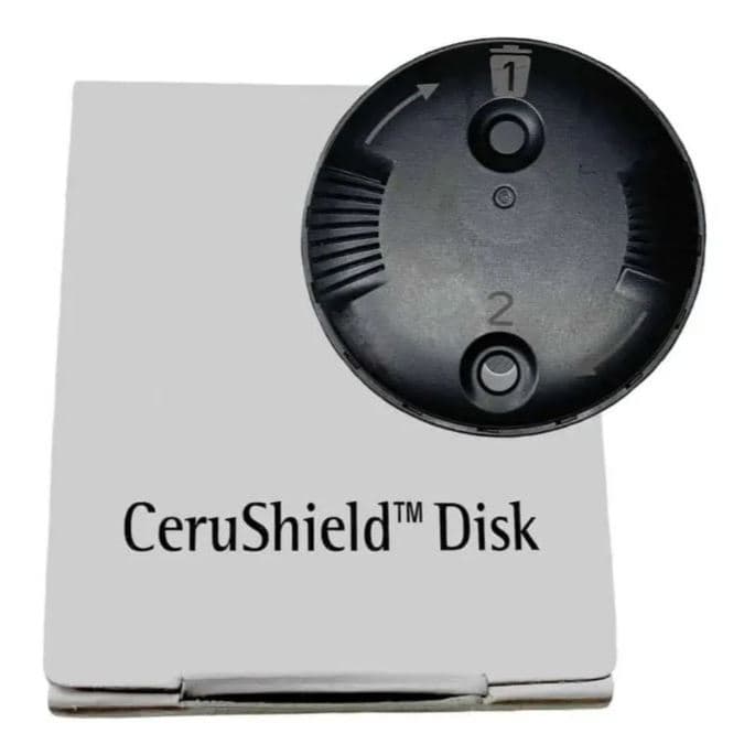 PROTETOR DE CERA PARA APARELHO AUDITIVOS CERUSHIELD DISK 1 UNIDADE C/ 8 FILTRO