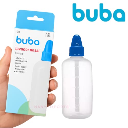 Lavador Nasal Higienizador Lavagem Sinusite 250ml Buba