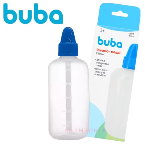 Lavador Nasal Higienizador 250ml Buba