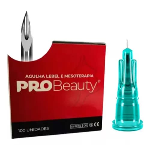 Kit 20 Agulhas Lebel Botox 32g/4mm Anvisa Pby Original