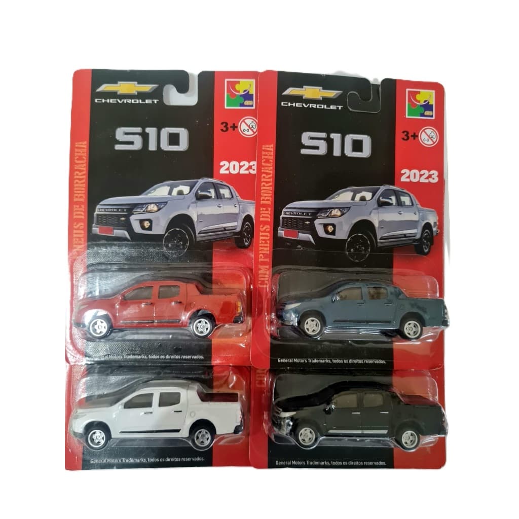 Miniatura Escala 1:64 Chevrolet S10 2023