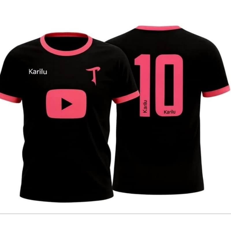 Camiseta preta Tropa do Taspio YouTuber Gamer Camisa 10 Blusa Taspio Infantil Turma Do Taspio