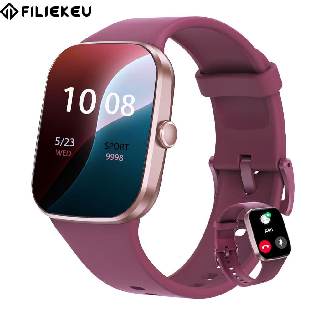 FILIEKEUsmartwatch relogio  à prova d'água Fitness pulseira smartwatch Bluetooth Chamada Relógio