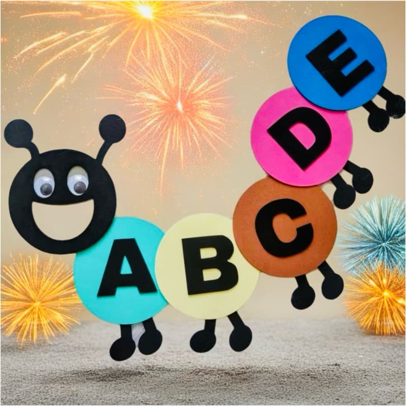 Centopéia Alfabeto Eva, para escolas, creches, professores e  alfabetização