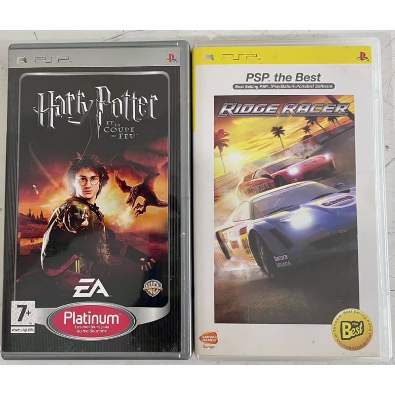 psp jogos Harry Potter e Ridge Racer