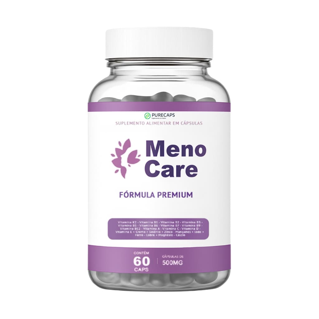 Novo Meno Care 60 Capsulas - DIGA ADEUS AOS SINTOMAS DA MENOPAUSA