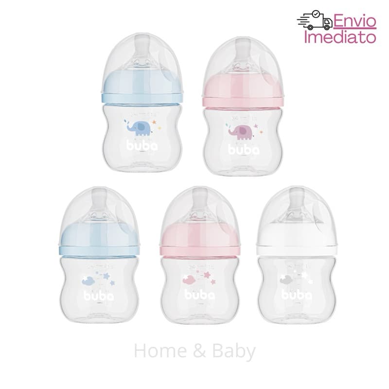 Mamadeira Buba 120 ml Easy Flow Anticólica