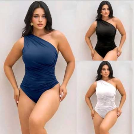 Body Feminino Manga Mula Suplex Romatic Toque de Poliamida com Forro Duplo Promoção Verão 2026