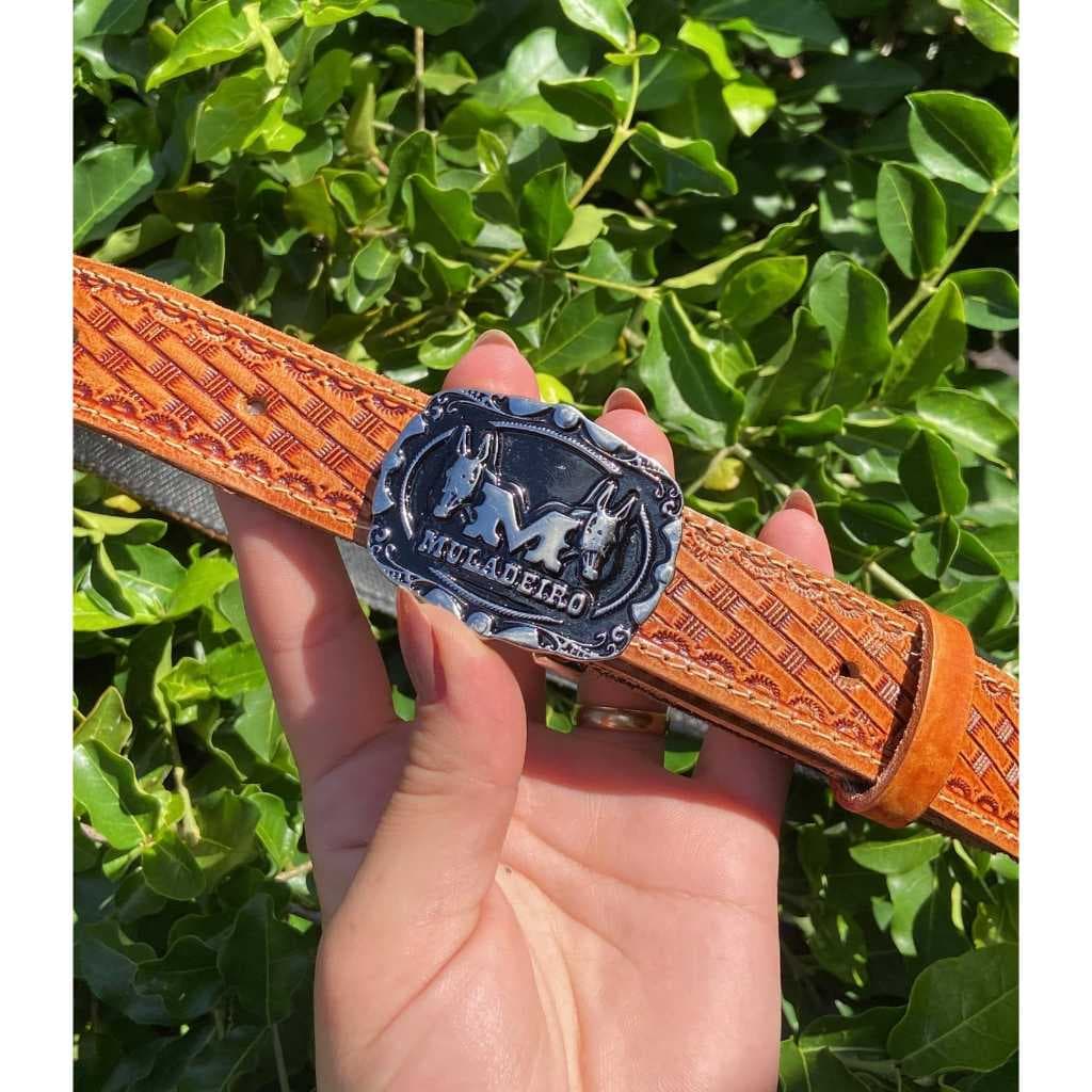 Cinto Fivela Country Muladeiro Infantil Rodeio Vaquejada Festa Junina 100% COURO BOVINO !!!