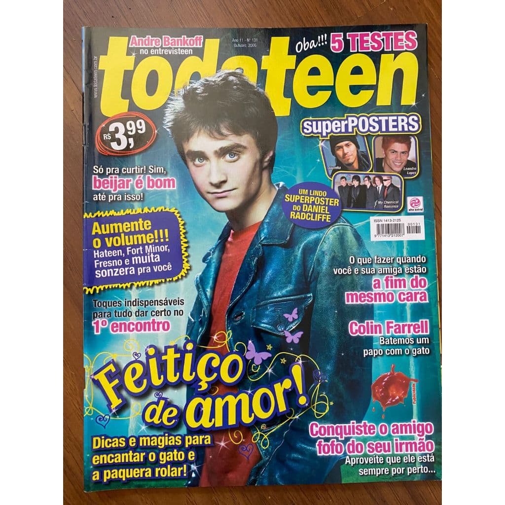 Revista Todateen - Daniel Radcliffe