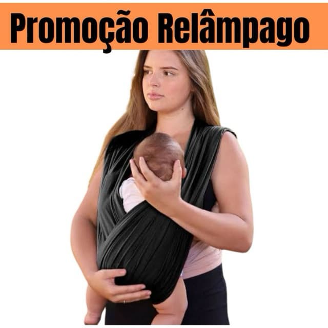 Baby Sling Mamãe Canguru Malha Wrap Sling Carregador de Bebê