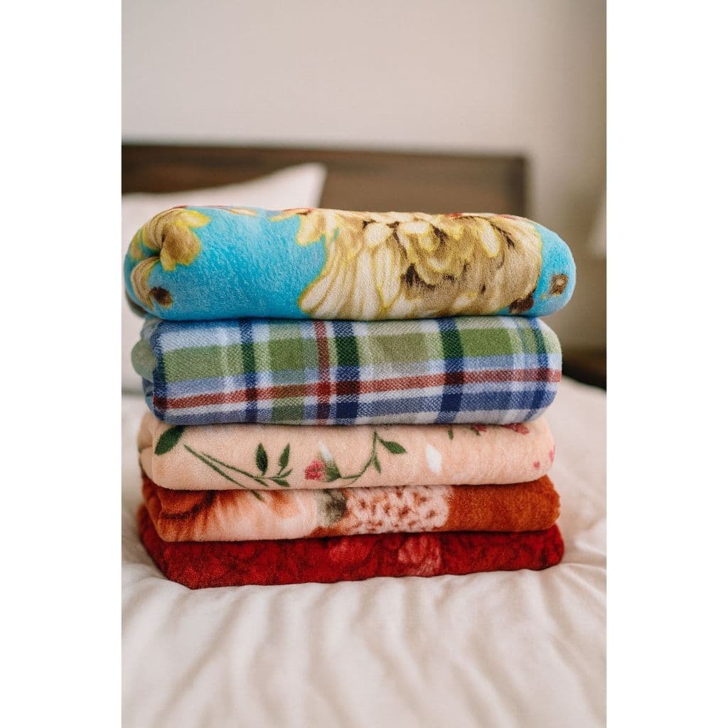 Kit Manta Fofão Microfibra Casal 1,80m x 2,00m Estampada – Super Macia, Quentinha e Confortável