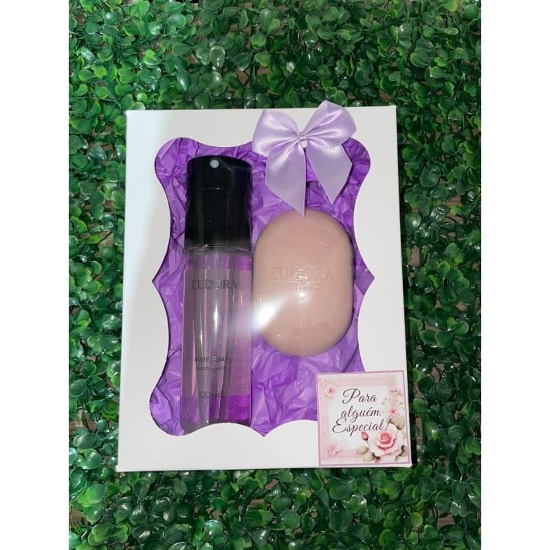 Kit Presente Eudora Body Spray 100ml +1 Sabonete Eudora 80g