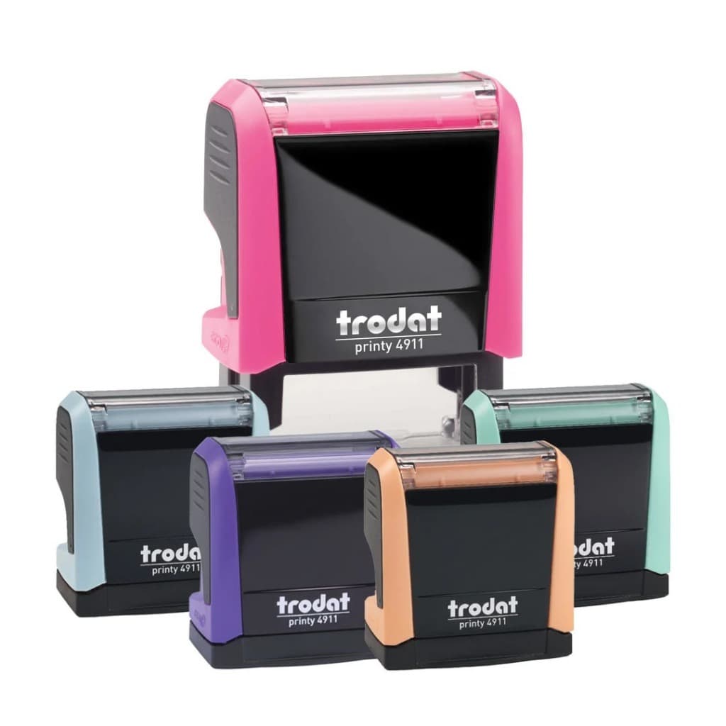 Carimbo Automático para profissionais personalizado TRODAT 4911 - 38x14MM LINHA PREMIUM PARA PROFISISONAIS