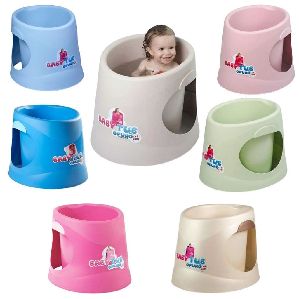 BANHEIRA INFANTIL BABYTUB OFURÔ DE 1 A 6 ANOS - DIVERSAS CORES