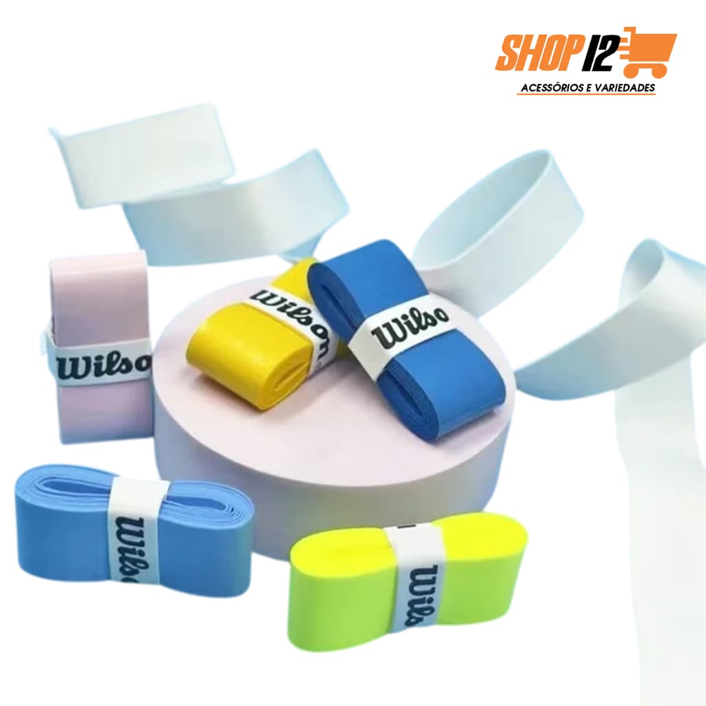 Overgrip Wilson Confort | Ideal para Tênis, Padel e Beach Tennis