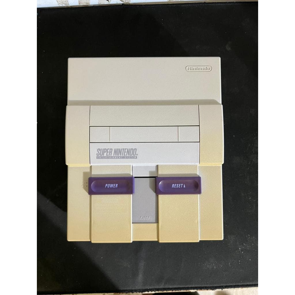 Console Super Nintendo Controle E Tudo Original (amarelado) Cinza (Usado)
