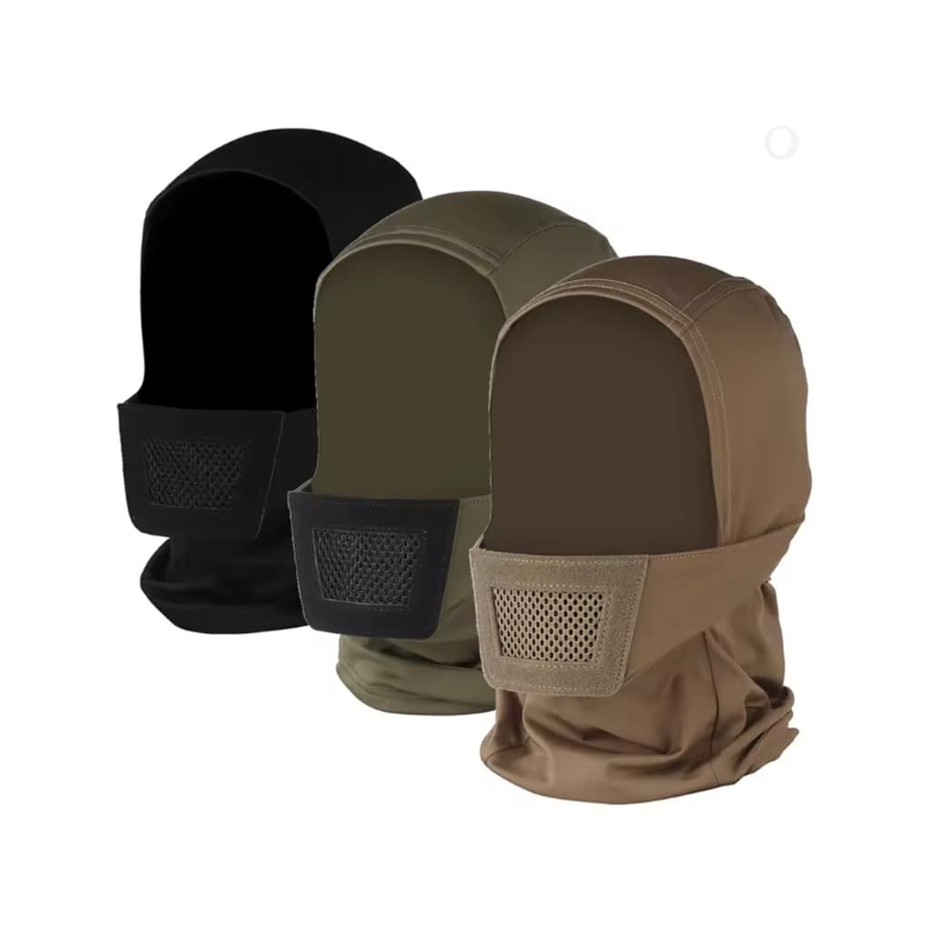 Balaclava Com Tela Proteção Boca Microfibra Máscara
