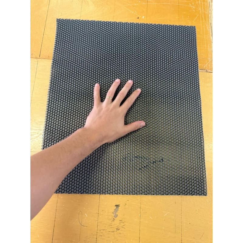 Tapete Antiderrapante box Banheiro Luxo Vazado 41x48cm