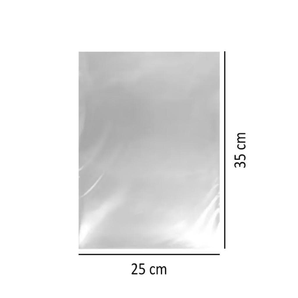 Saquinho Plástico Sem Furo Transparente Tamanho A4 – Kit com 20, 30 ou 50 unidades