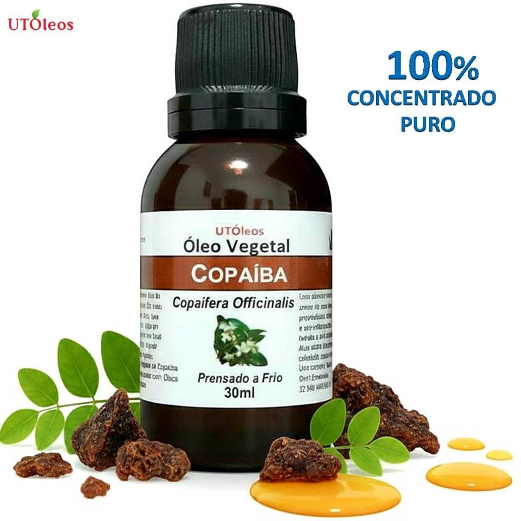 Óleo Vegetal De Copaíba 30ML-100% Natural