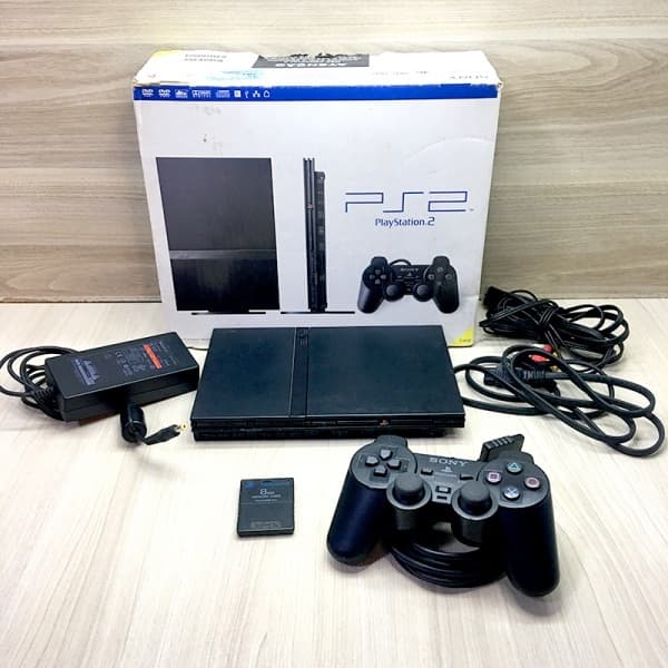Playstation 2 (PS2) Slim + 60 Jogos (opl)