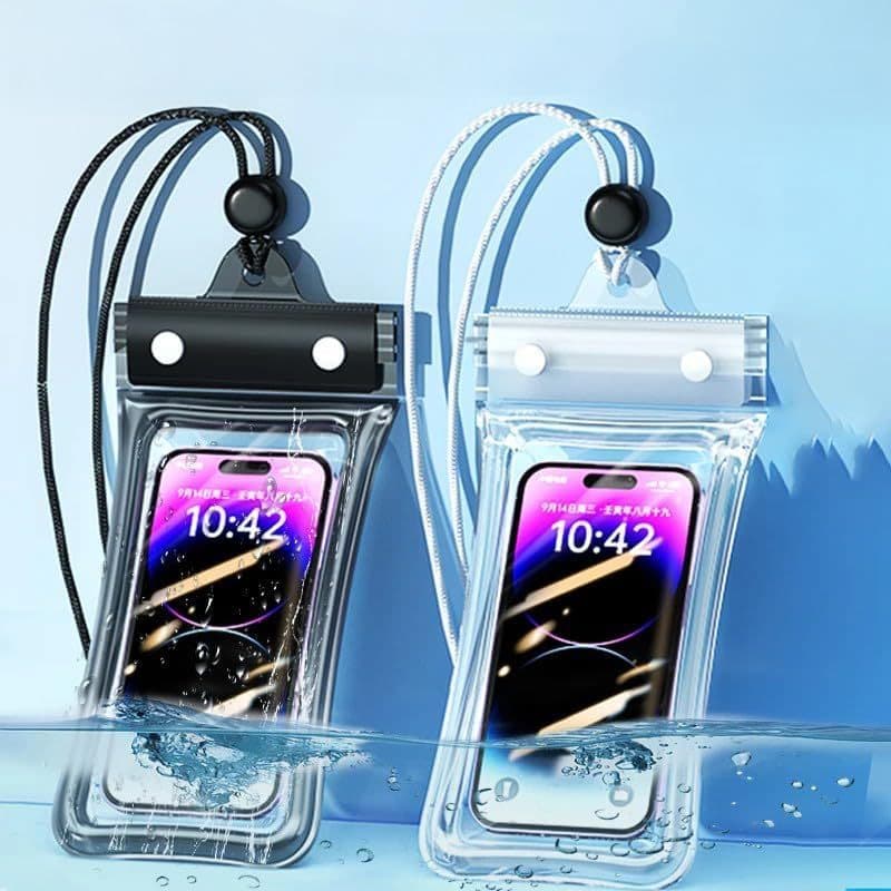 Capa Bolsa Prova d'Água Universal - KTransparente Impermeável para Celular
