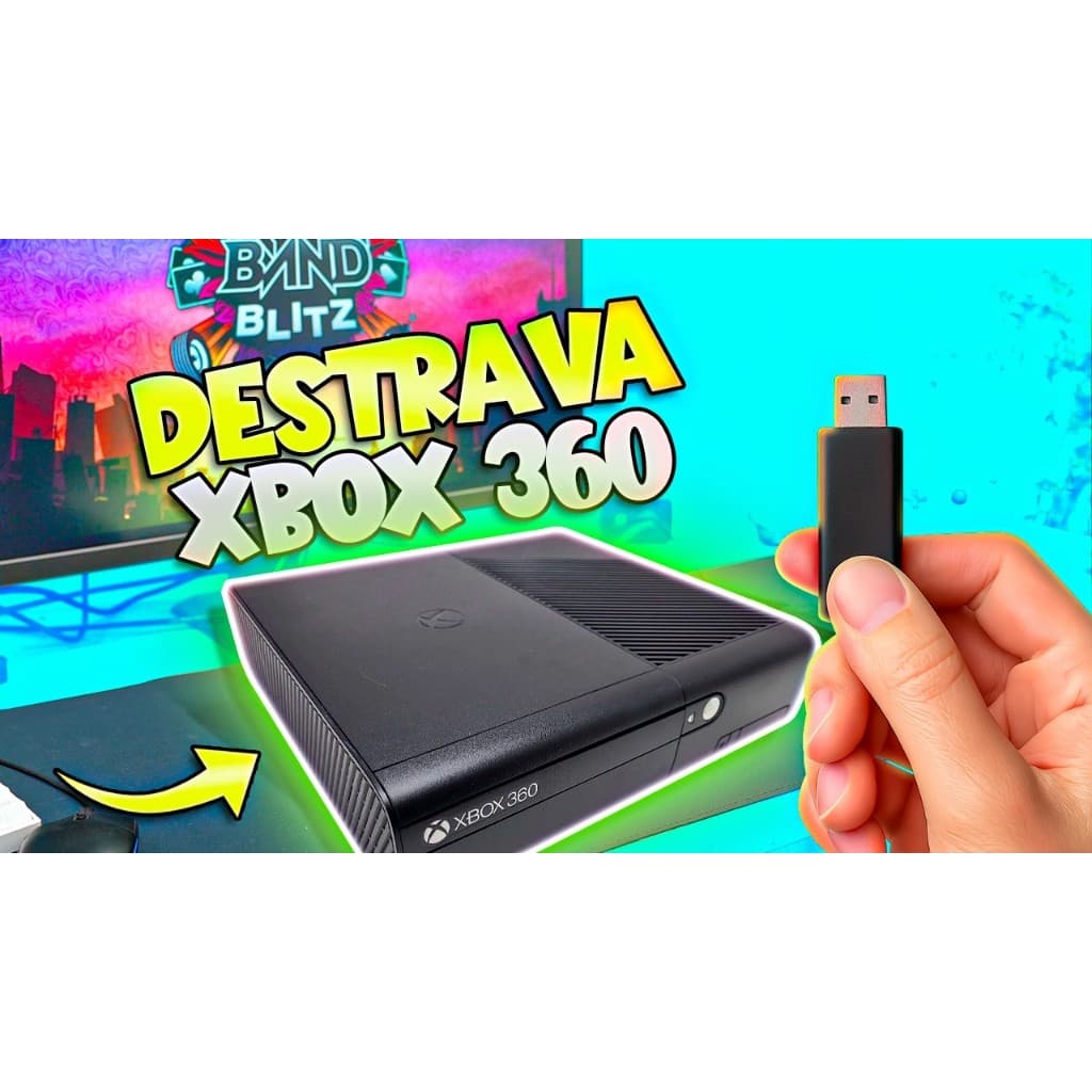 DESBLOQUEIO EXPLOIT PARA XBOX 360 + BRINDE 900 JOGOS + TUTORIAL