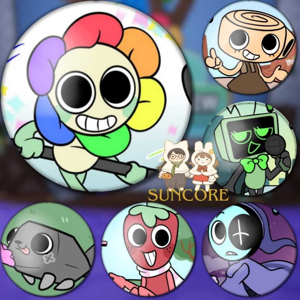 Bottons Dandy’s World 4,4 cm – Coleção Indie/Game | Suncore