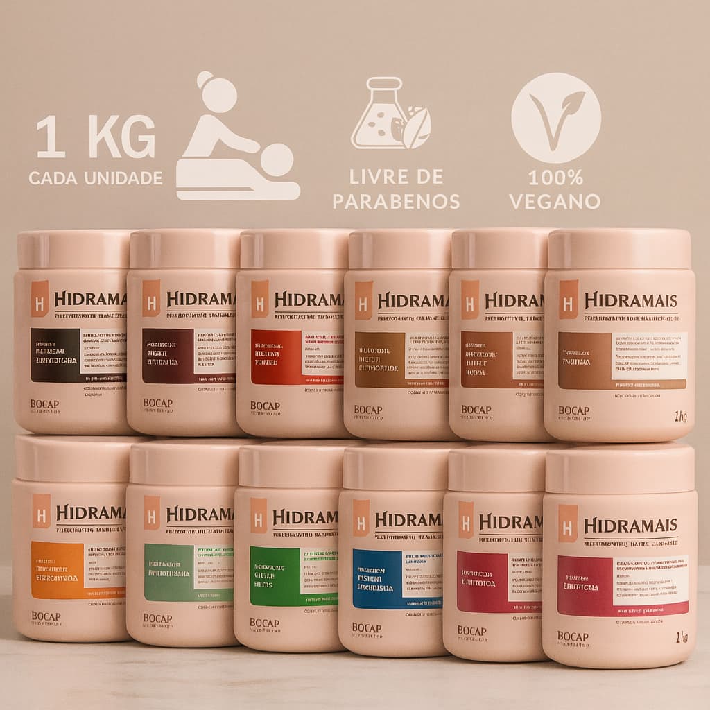 Creme Hidratante Para Massagem 1kg HIDRAMAIS - Escolha o Seu