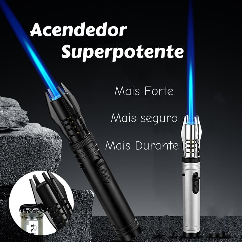 Acesso Multifuncional à Prova de Vento com Abridor de Garrafas (sem gás)