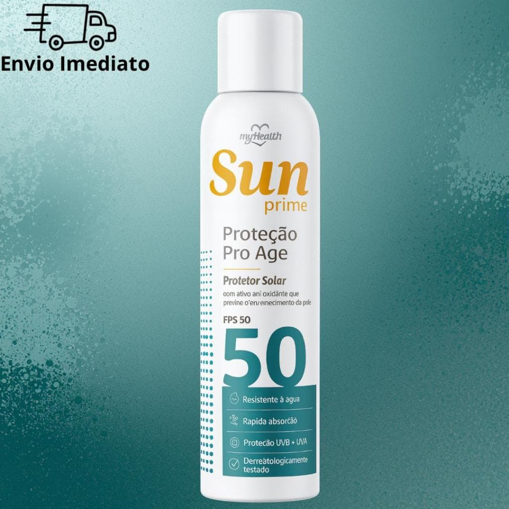 Protetor Solar Sun Prime 50 FPS 370ml Grande Fator 50