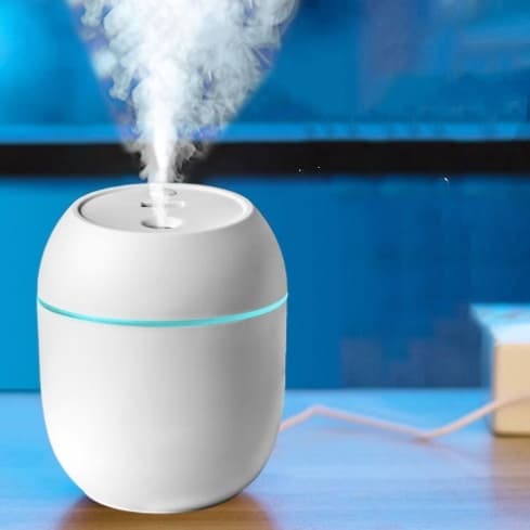 5  Peças Mini Umidificador Ultrassônico De Grande Capacidade Nano Atomizador De Luz Noturna LED Para Casa Escritório