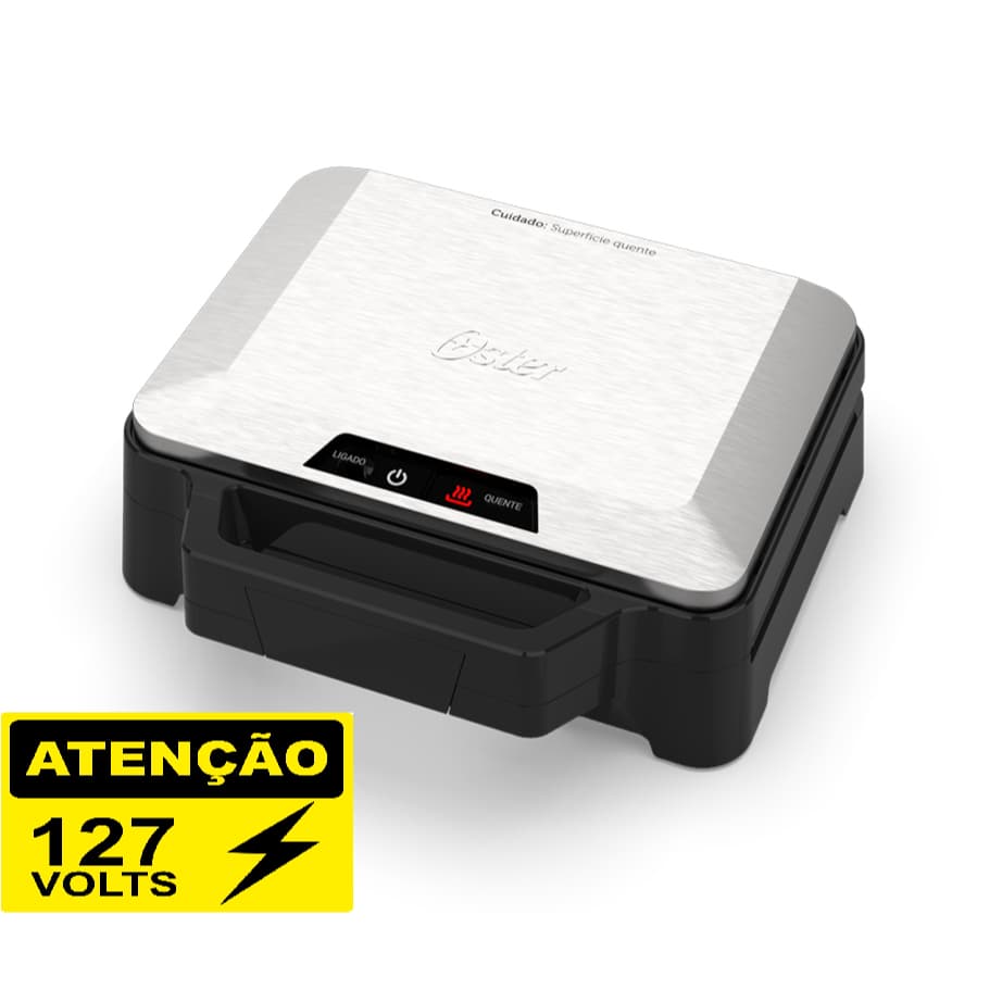 Sanduicheira Oster Inox Multiuso 1000w Osan500 - 127