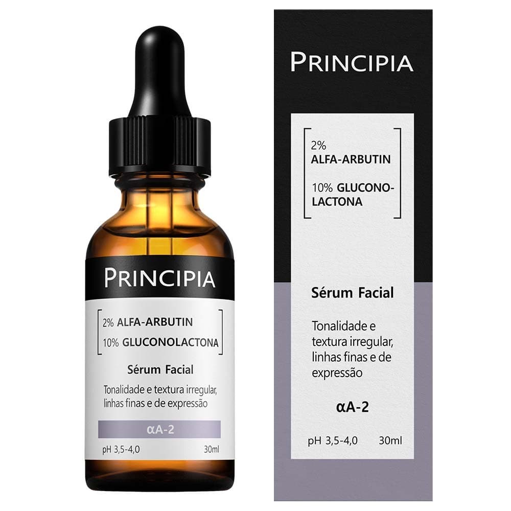 Sérum Principia 2% Alfa-Arbutin + 10% de Gluconolactone aA-2