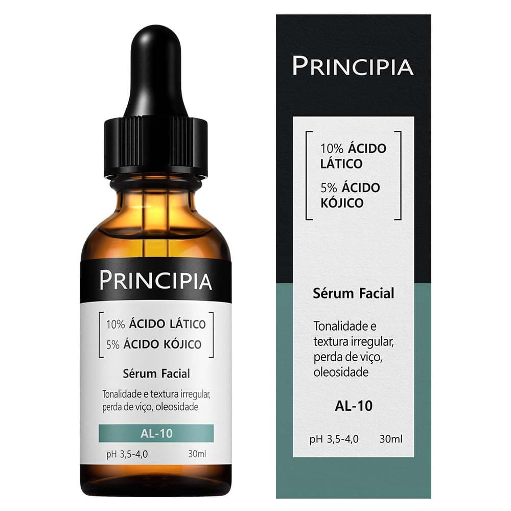 Sérum Principia 10% Ácido Lático + 5% Ácido Kójico - AL-10 Skincare