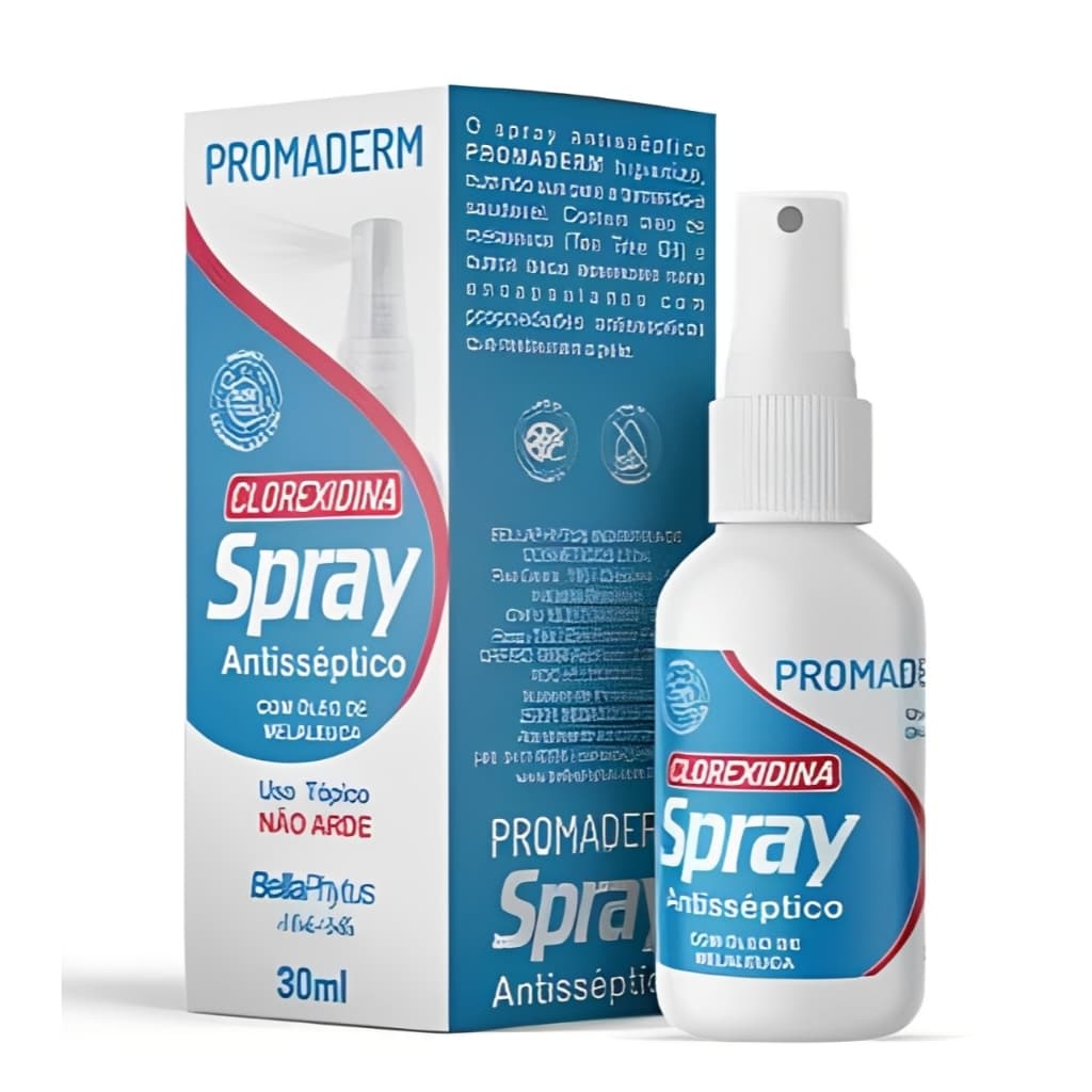 Spray Antisséptico com Óleo de Melaleuca "Clorexidina" - 30ml