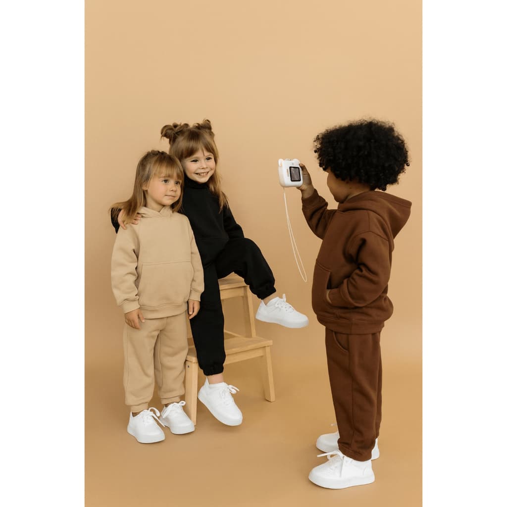 Conjunto Infantil Moletom Blusa e Calça Unissex Inverno Quentinho