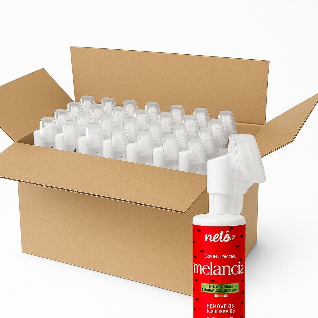 CAIXA 24 UND Mousse Limpeza Facial Micelar 150ml, Melancia - Nelô