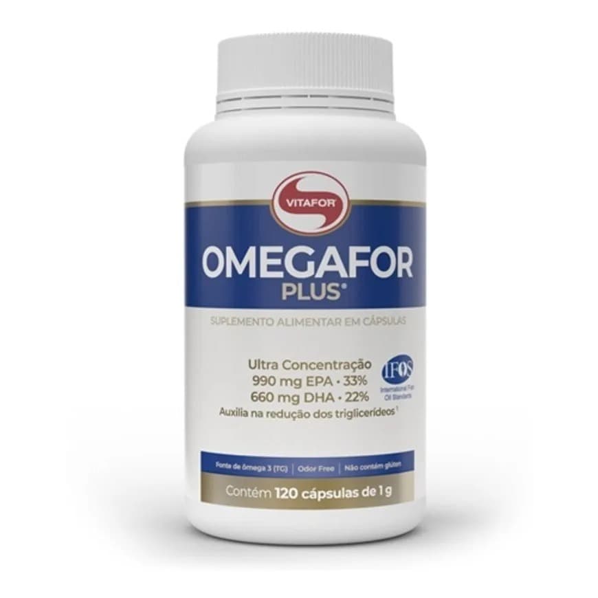 Kits  Omegafor Plus 120 Cápsulas Ômega 3 Vitafor