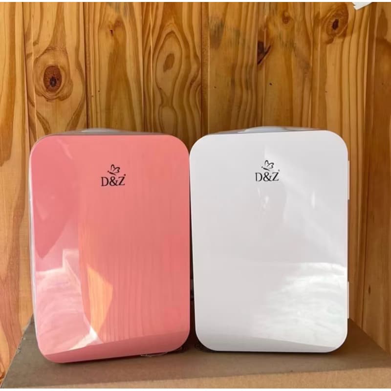 MINI GELADEIRA PORTÁTIL D&Z 8L PARA SKIN CARE E COSMÉTICOS