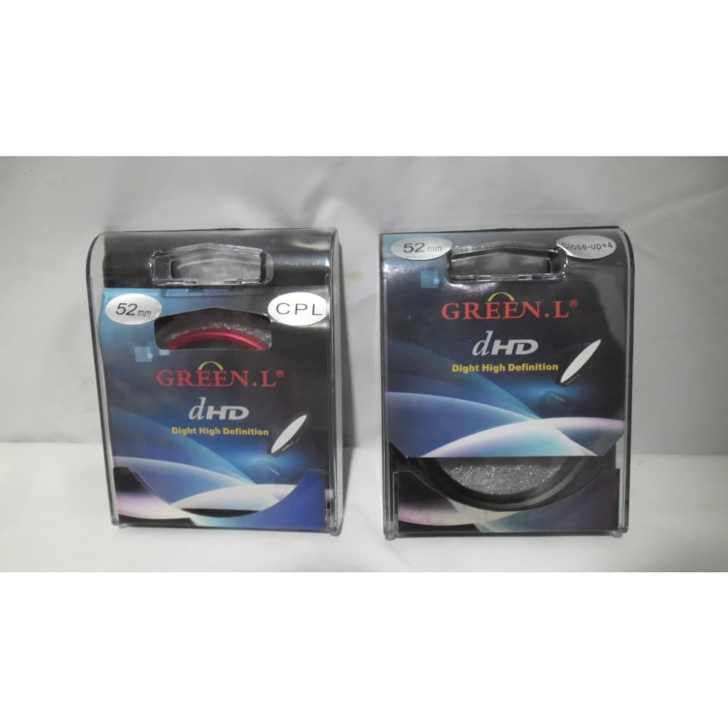 Lente Filtro 52mm CPL Close-up 4 Green.L - dHD
