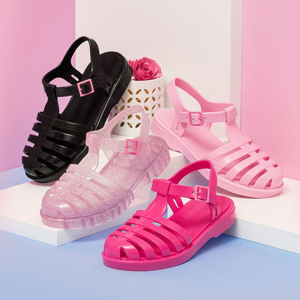 Sandália Feminina Papete Plastico Infantil  Sandalinha Feminina Varias Cores.