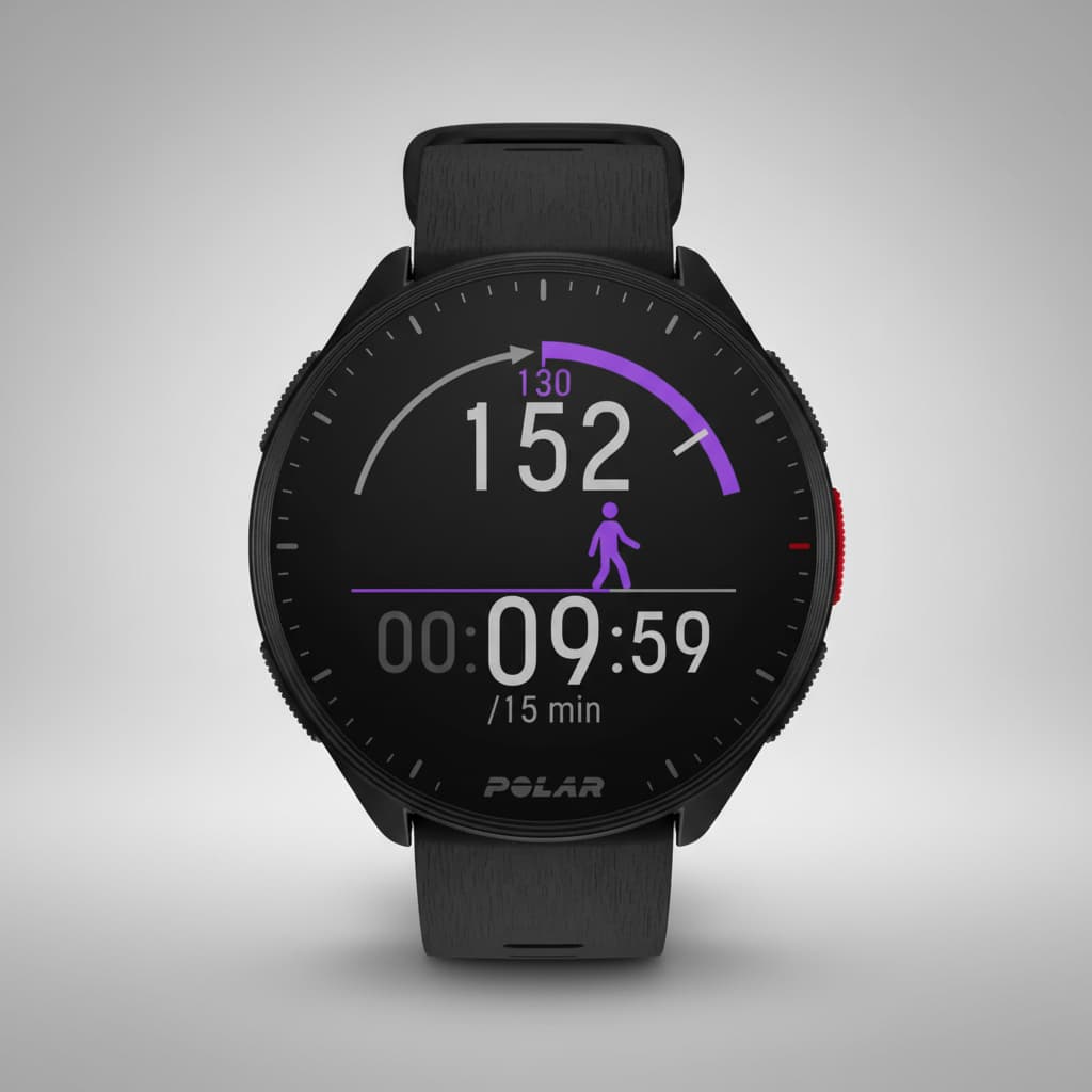 Relógio Polar Pacer Night Black Gps Corrida Fitness P/g Bike Ciclismo Academia