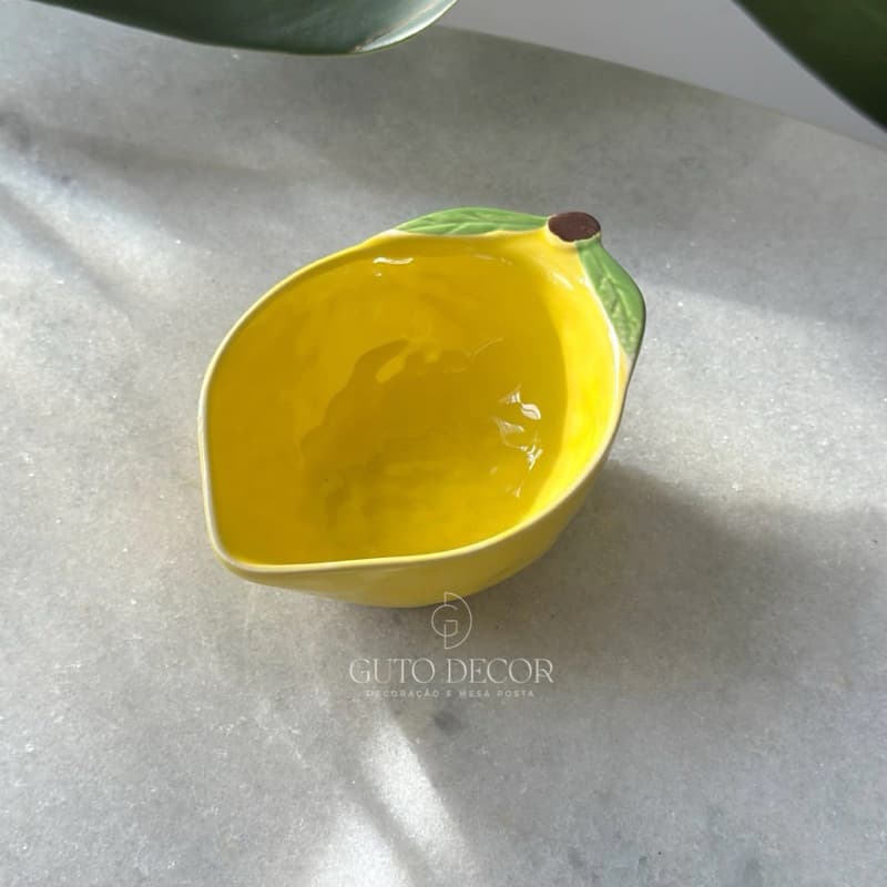 Mini Bowl Cerâmica Frutinha Limão Siciliano