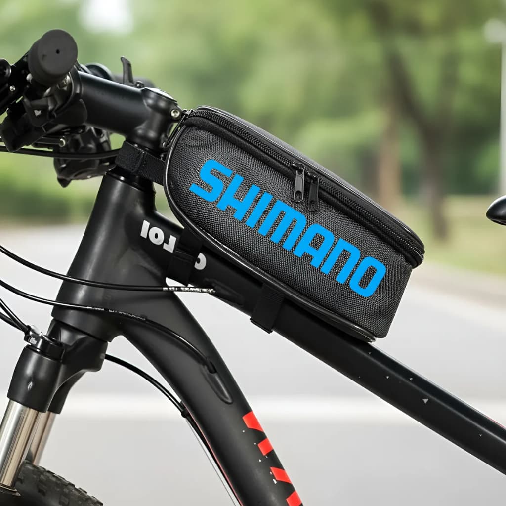 Bolsa para Celular de Bike Impermeável com Tela Touch | Fixação Rápida | Compatível com Celulares até 6,5"