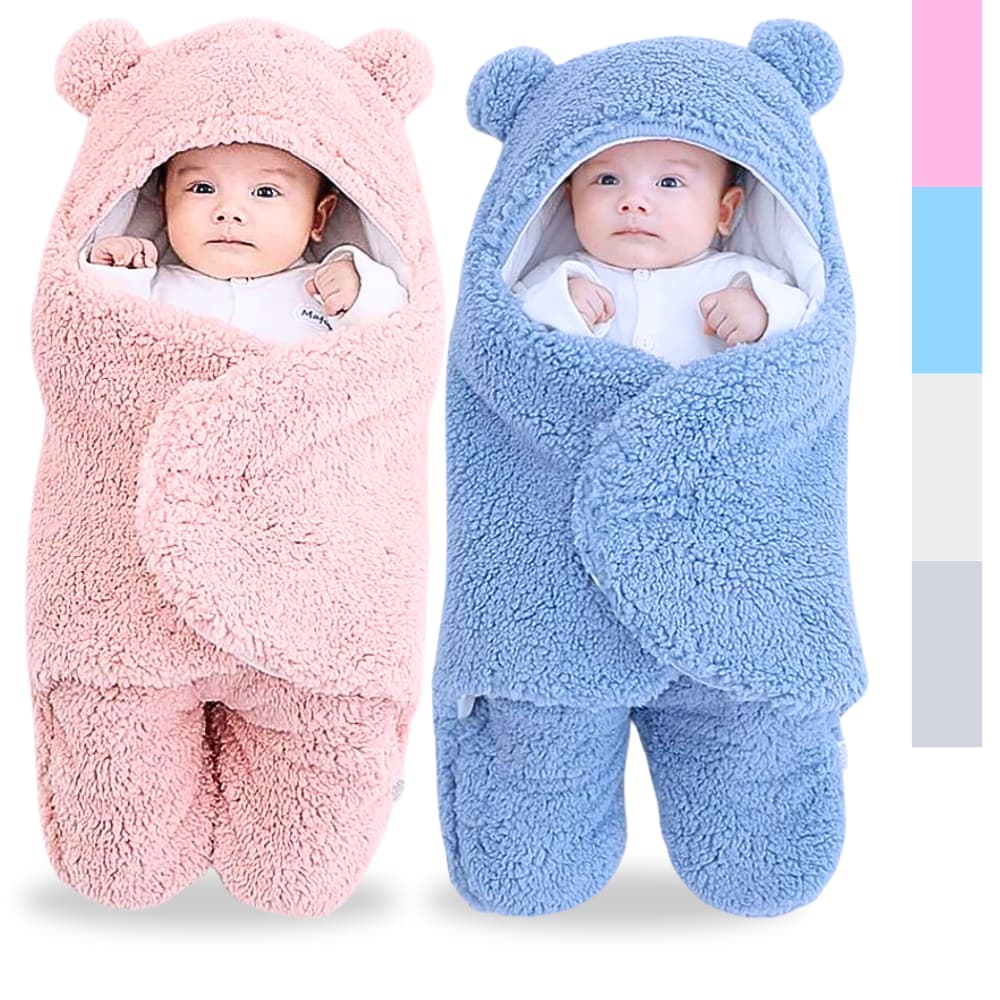 Saco de Dormir pra Bebe Ursinha Menina e Menino Maternidade